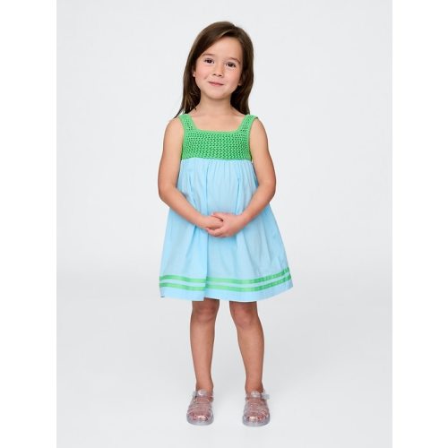 Baby & Toddler Crochet-Yoke Dress