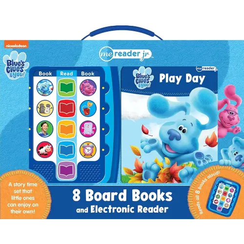 Nickelodeon Blue's Clues & You! - Me Reader Jr. Electronic Reader and 8 Sound Book Library - PI Kids