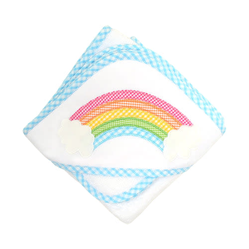 Rainbow Hooded Towel & Washcloth Set