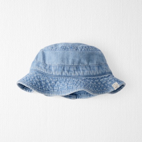 Chambray Baby Organic Cotton Chambray Bucket Hat | Carter’s Oshkosh Canada