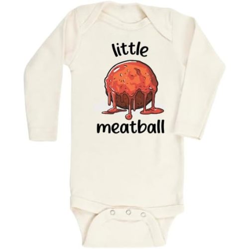Little Meatball Cute Baby Bodysuit Shirt Premium Custom Baby Clothes Unisex Baby Gift for Mom Newborn