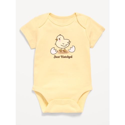 Short-Sleeve Graphic Bodysuit for Baby