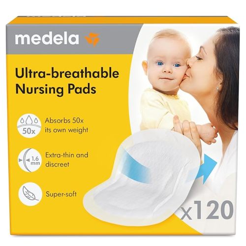 Medela Ultra-Breathable Nursing Pads, Pack of 120