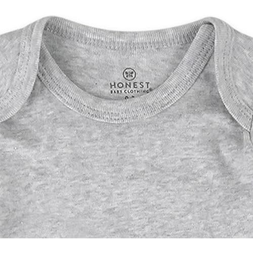 HonestBaby 5-pack Short Sleeve Bodysuits