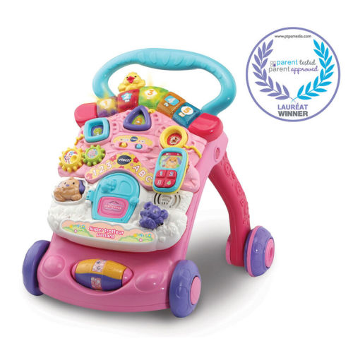 VTech Super trotteur parlant - Rose - Édition française - Notre exclusivité