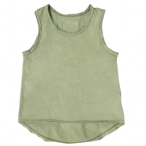 Asher Baby Tank Top Olive