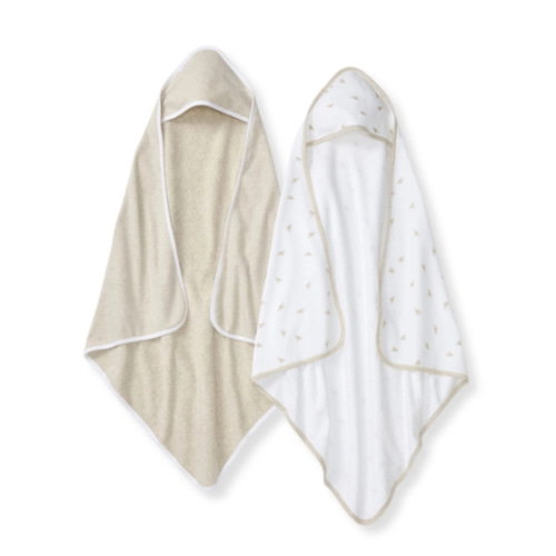 Golden Bee Organic Knit Terry Towels Set of 2