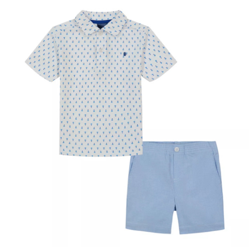 Baby & Toddler Boy IZOD Polo & Shorts Set