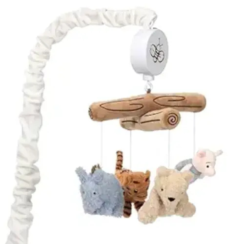 Lambs & Ivy Disney Baby Storytime Pooh Musical Baby Crib Mobile Soother Toy