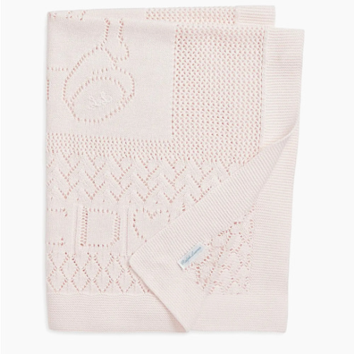 Polo Ralph Lauren Organic Cotton Pointelle Blanket | Saks Fifth Avenue