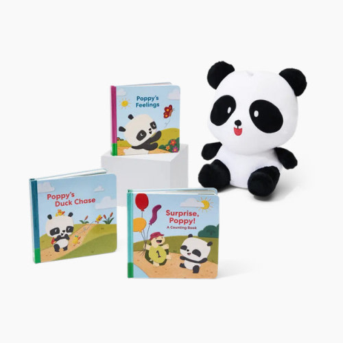 KiwiCo Poppy Plushie Book Set