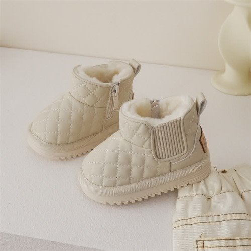 Baby Fleece Lined Simple Snow Boots