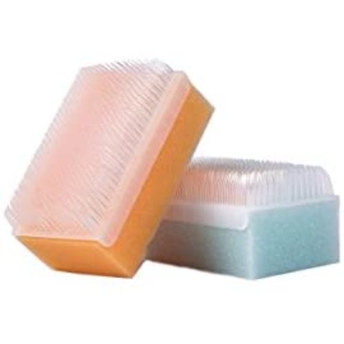 Scalp Scrubbie 3-pk, Sterile, Cradle Cap and Baby Bath Time Sponge Brush