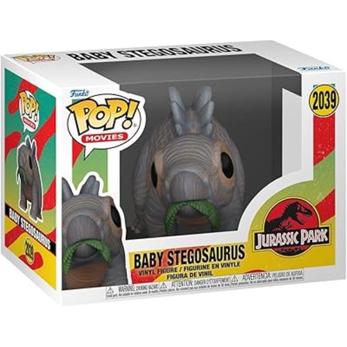 Funko Pop! Movies: Jurassic Park - Baby Stegosaurus - Collectable Vinyl Figure - Gift Idea - Official Merchandise - Toys for Kids & Adults - Action/Adventure Fans - Model Figure for Collectors
