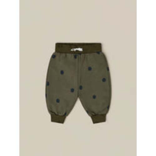 Olive Dots Sweatpants | Organic Zoo
