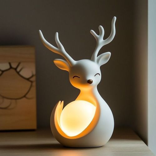 Nordic-Style Animal Night Light