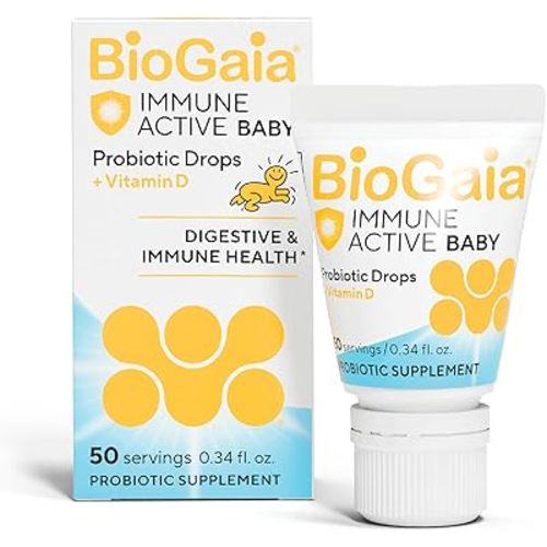 BioGaia Immune Active Baby Probiotic Drops + Vitamin D