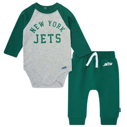 2-Piece Baby New York Jets Bodysuit and Jogger Set