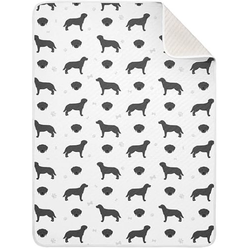 Swaddle Blanket for Labrador Retriever Dogs Baby Receiving Blanket Muslin Baby Swaddles Soft Cotton Breathable Nursery Blankets for Unisex Boys and Girls 30x40 Inch