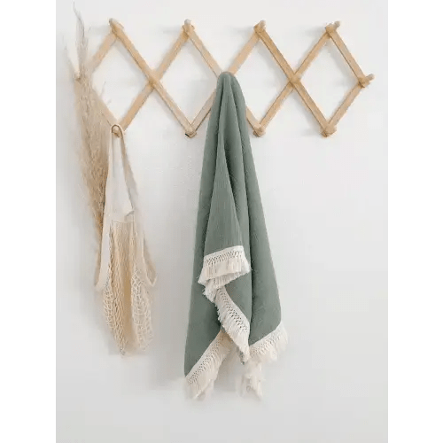 Organic Fringe Baby Blanket