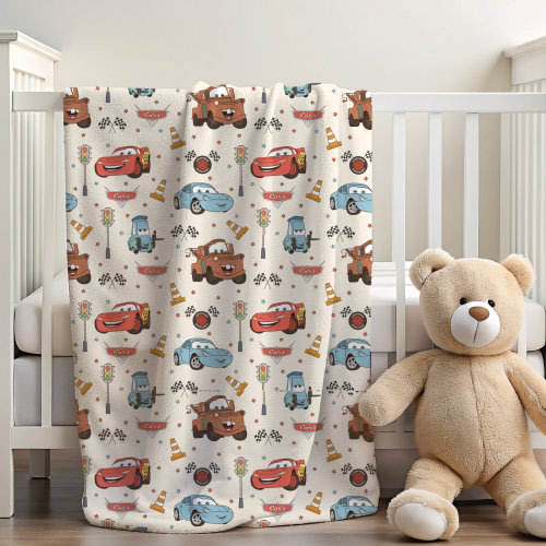 Lightning McQueen Baby Blanket, Baby Shower Gift, Customizable Blanket, Disney Blanket, Disney Home Decor, Cars Blanket, Sherpa Blanket
