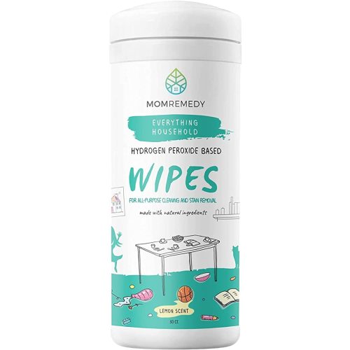 MOMREMEDY Household Wipes for Baby Toys and Highchairs - Eco-Friendly and Non-Toxic (30CT)
