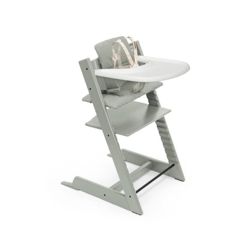 Stokke Tripp Trapp Wood High Chair with Tray: Classic Scandinavian Design