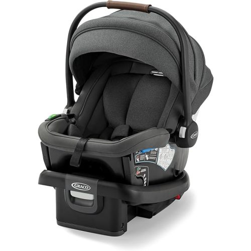 Graco Gomax Infant Car Seat, Ace, Lightweight, Reclining Rear Facing Car Seat Installs with or Without a Base