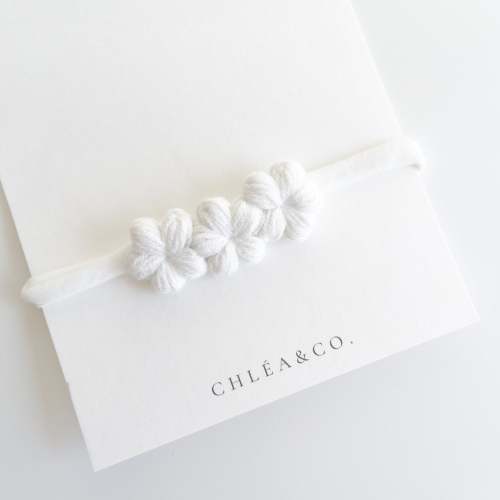 Mini Periwinkle Crochet Headband – Chléa & Co.