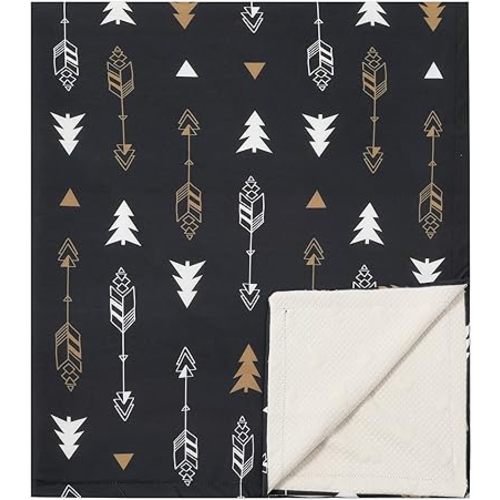 Galabloomer Baby Blanket for Unisex Boys Girls, Nursery Bed Blanket (Arrow)