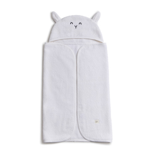 Tiny Kind Cozy Critter Organic Towel - Lamb, 0-24 M