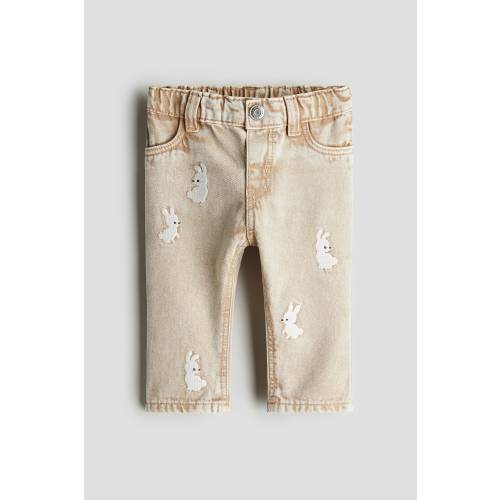 EMBROIDERY-DETAIL JEANS
