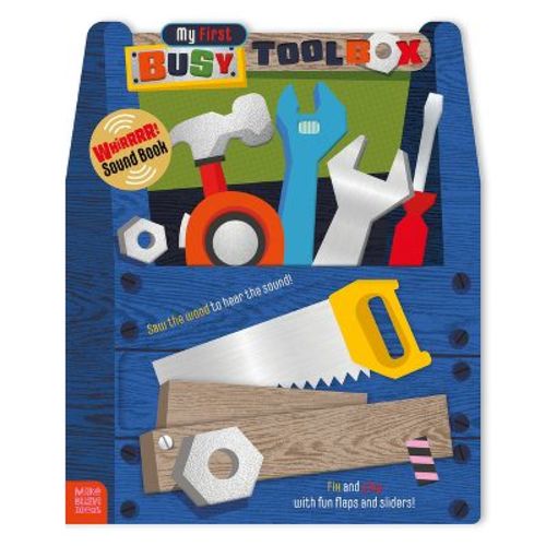 My First Busy Toolbox - by Alexander Cox (Board Book)