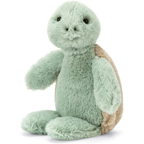 Jellycat Bashful Turtle Stuffed Animal, Small, 7 inches - Small - 7"