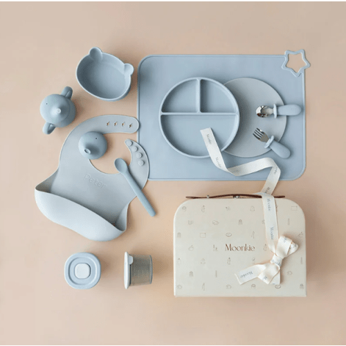 First Bites Gift Set (Ether/Sky Blue)