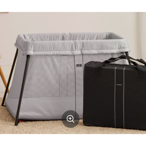 BabyBjörn Travel Crib Light - silver