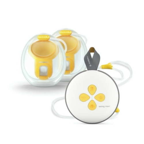 Medela Swing Maxi Hands-free, On The Go Double Electric Breast Pump with 5 oz. Collection Cups