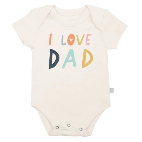 Finn + Emma Organic Cotton Graphic Baby Onesie - Gender Neutral Bodysuits for Babies 0-12 Months in Multiple Sizes and Styles