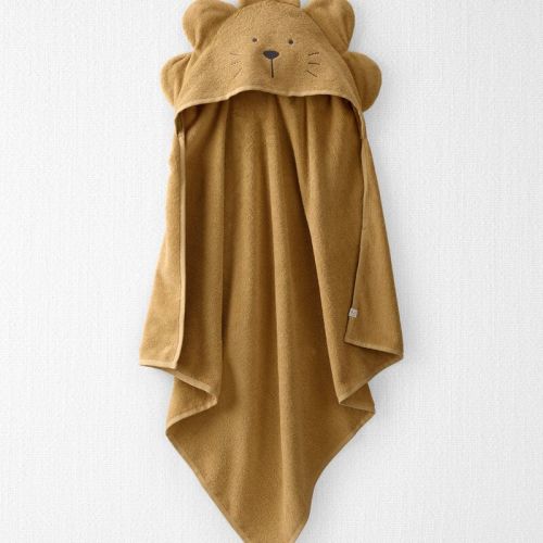 Brown Baby Organic Cotton Towel | skiphop.com