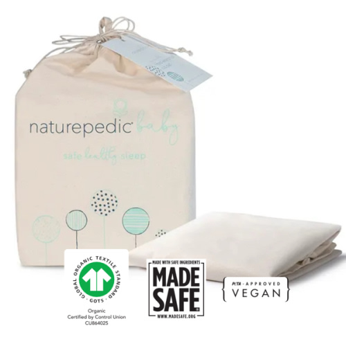 Waterproof Organic Crib Mattress Protector Pad