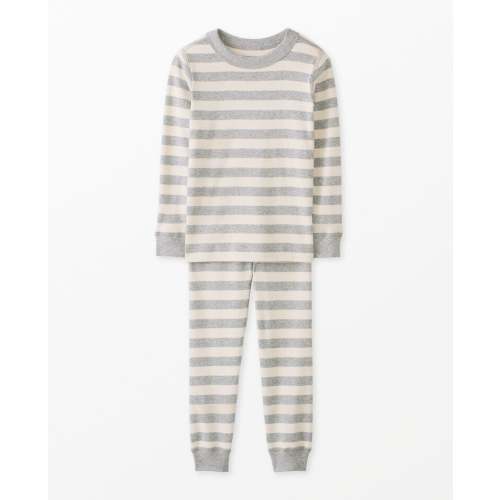 Kids Striped Long John Pajama Set | Hanna Andersson