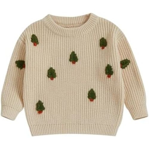Baby Girl Boy Sweater Toddler Infant Newborn St Patricks Day Outfit Shamrock Knit Oversized Crewneck Pullover