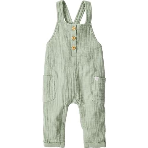 little planet by carter's unisex-baby Organic Cotton Gauze Overall Jumpsuit