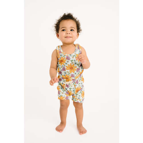 Laura Mae Floral Summer Tank Set