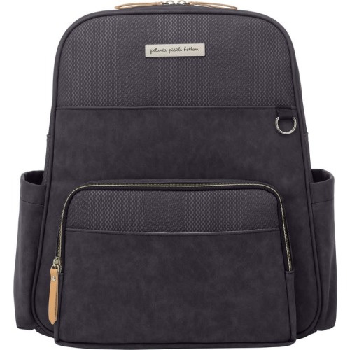 Petunia Pickle Bottom Sync Water Resistant Diaper Backpack, Black