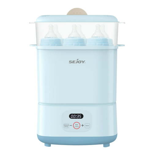 Sejoy Baby Bottle Sterilizer and Dryer, Warmer Milk, Heating Food, Electric Steam Sterilizer for Pacifiers Breast Pumps