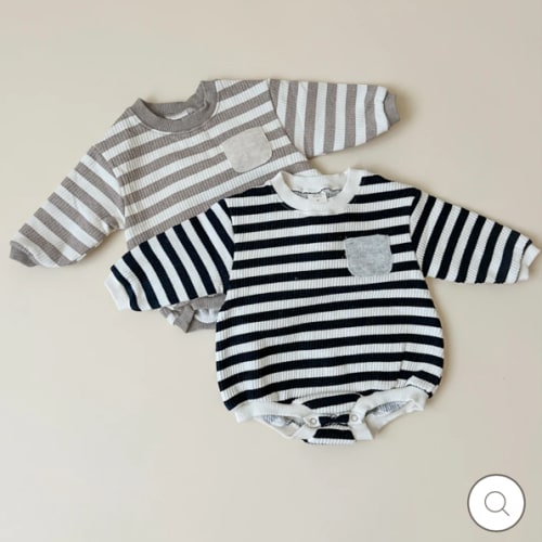 Stripe Bubble Romper