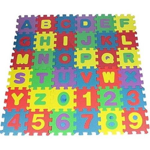 36Pcs DIY Puzzle Play Mat EVA Foam Baby Soft Developing Floor Pad Crawling Rugs Digital and Letter Play Mat for Babies, Toys.