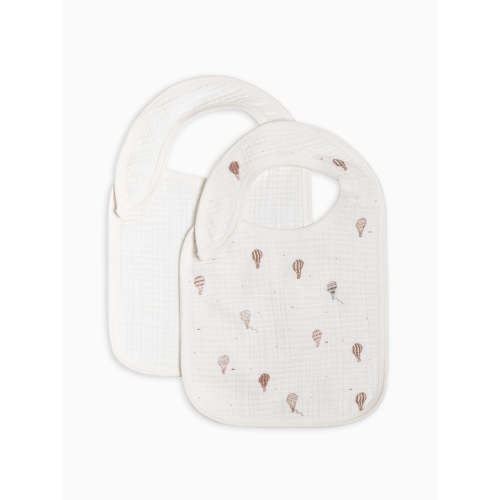 2-Pack Muslin Bib Set