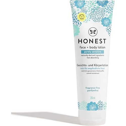 The Honest Company Purely Simple Face + Body Lotion, Fragrance Free